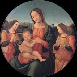 Madonna con il Bambino e angeli